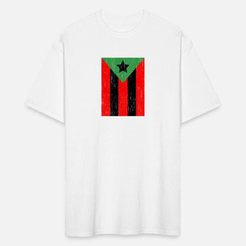 Afro Boricua Flag Puerto Rico Africa Roots Pride