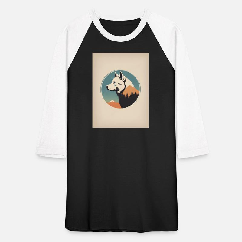 Akita Dog 4 - Japanese Retro Style