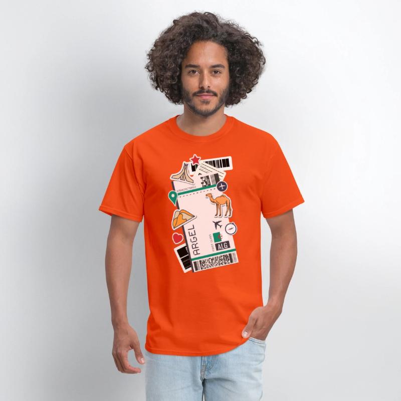 Alger Air Ticket Boarding Pass Plane Algeria