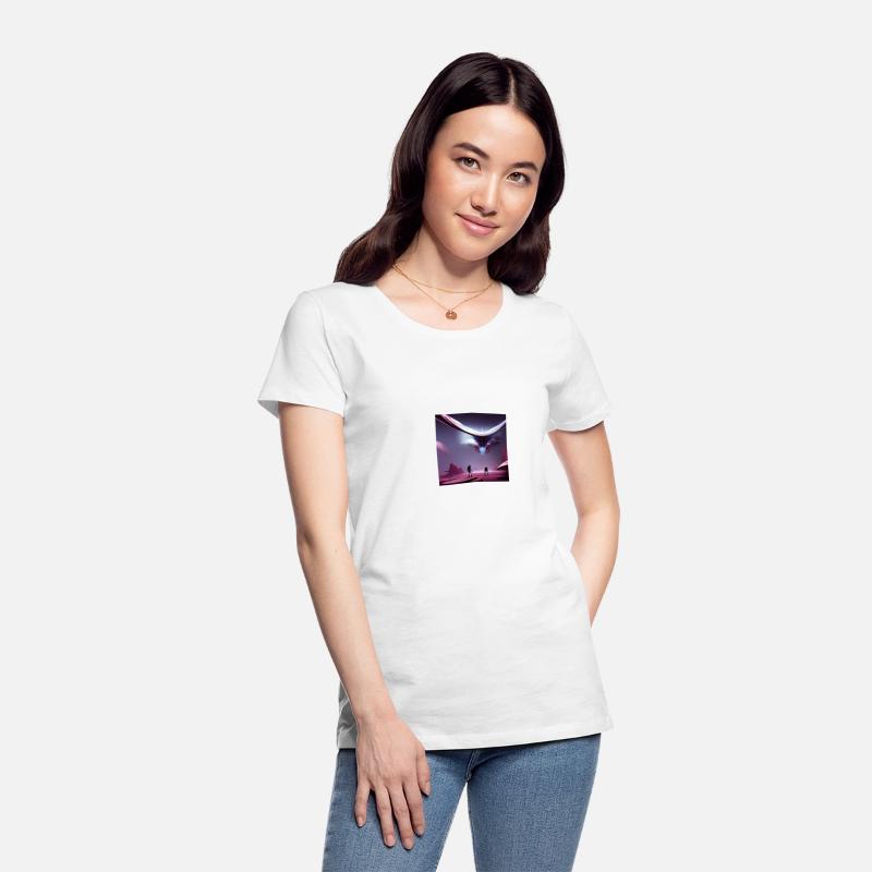 Alien humans space galaxy cyber tshirt