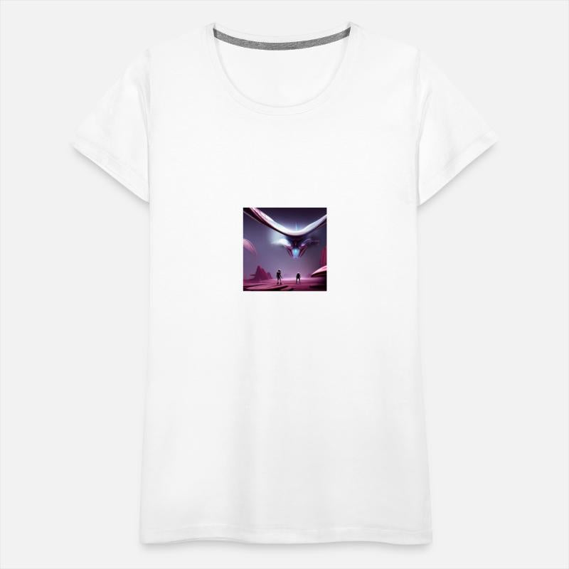 Alien humans space galaxy cyber tshirt
