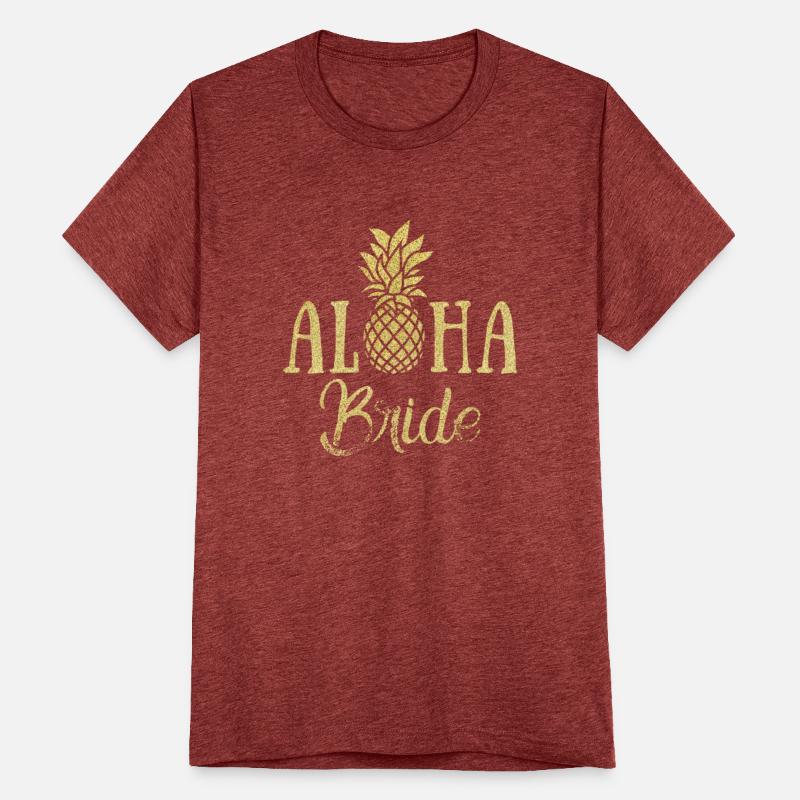 Aloha Bride Pineapple Hawaii T Shirt