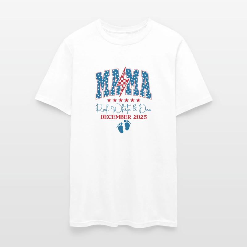 American Mama Red White and Due