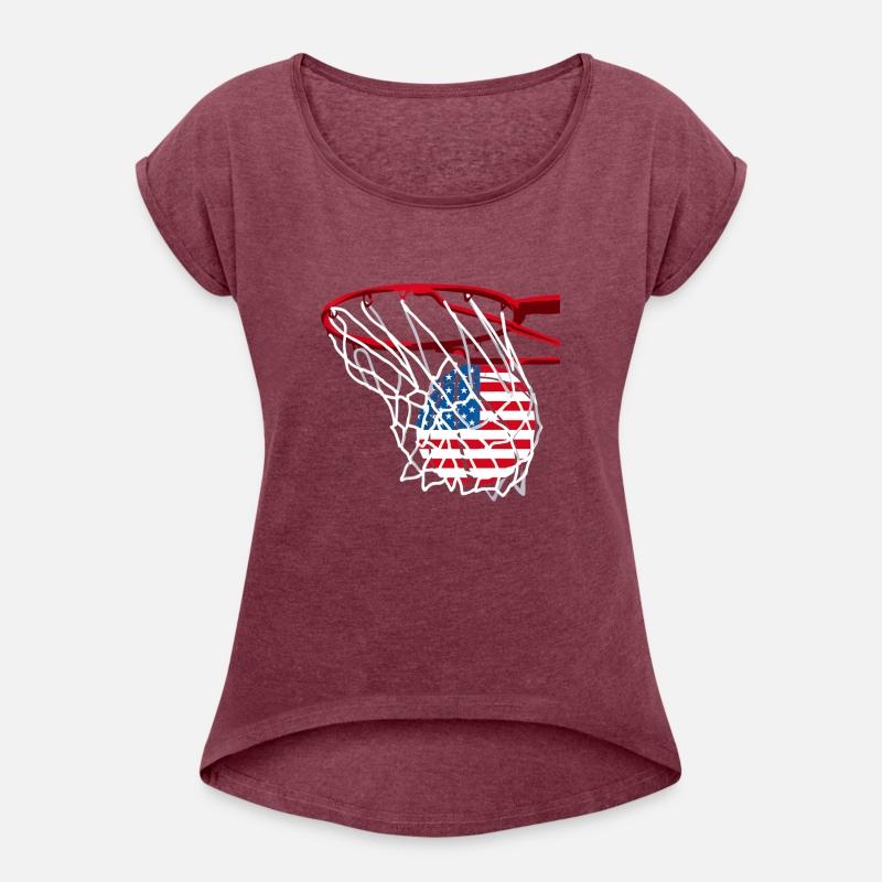 American Patriotic Basketball 4th Of July US Flag