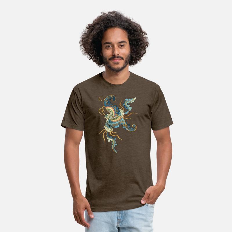 Ancient Chinese Cicada – Embroidery-Inspired Art