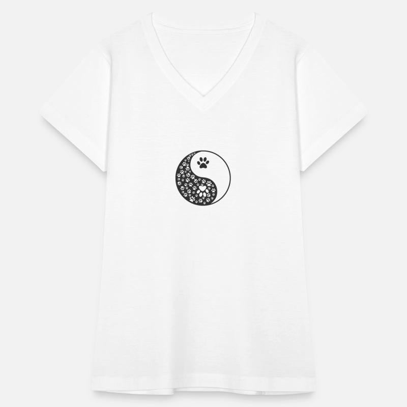Animal Paw Yin and Yang Symbol