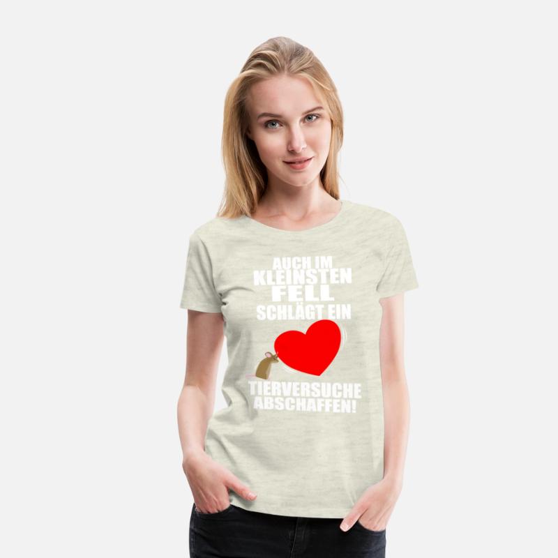 Animal testing. A heart beats in the smallest coat