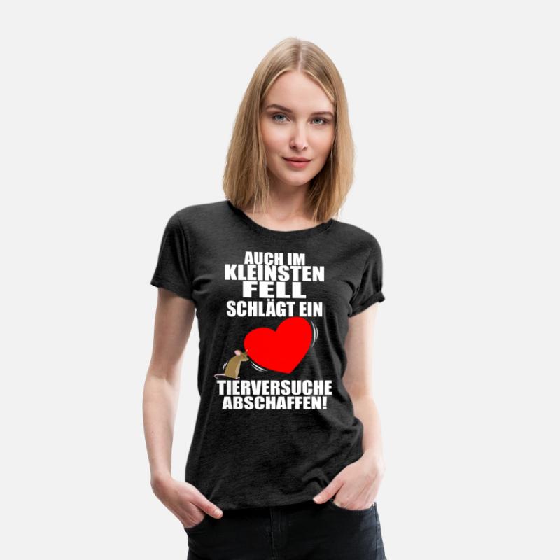 Animal testing. A heart beats in the smallest coat