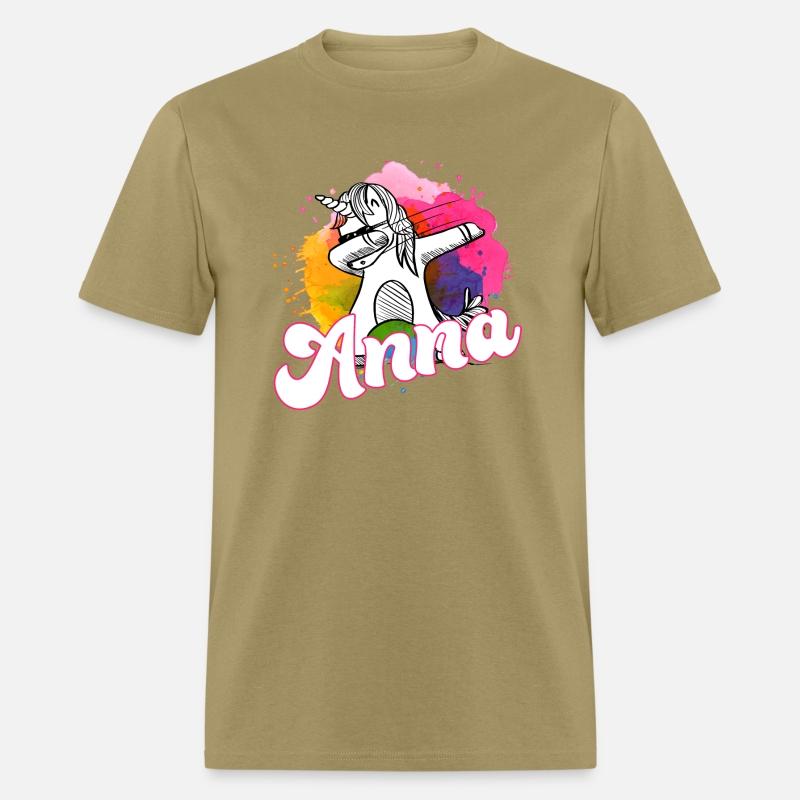 ANNA - Beautiful name with dabbing unicorn