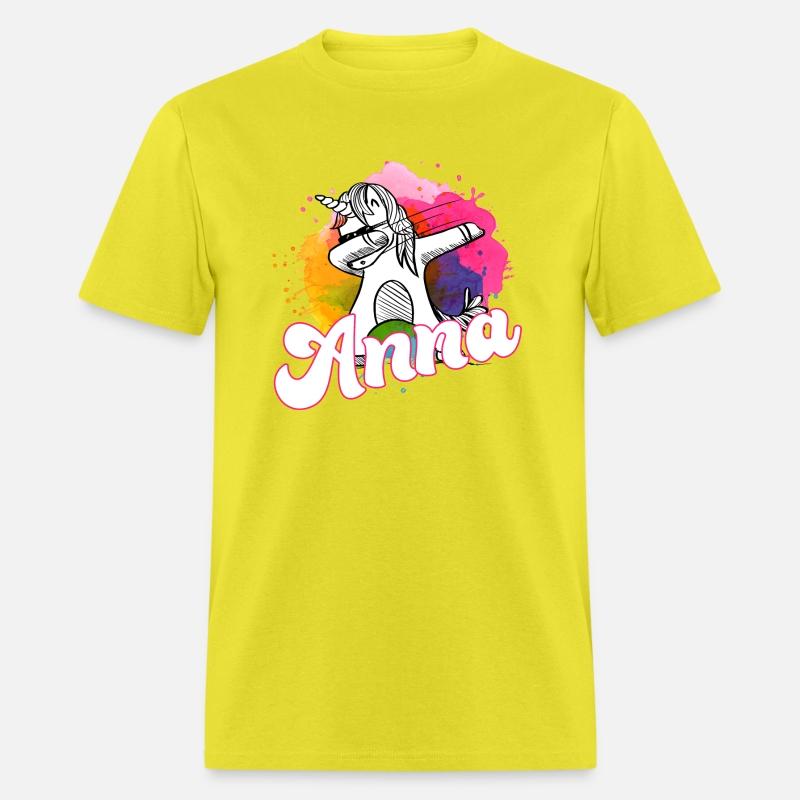 ANNA - Beautiful name with dabbing unicorn
