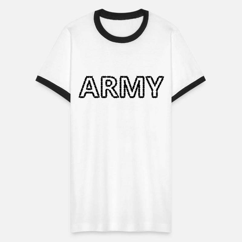 Army Barbed Wire Graphic Word