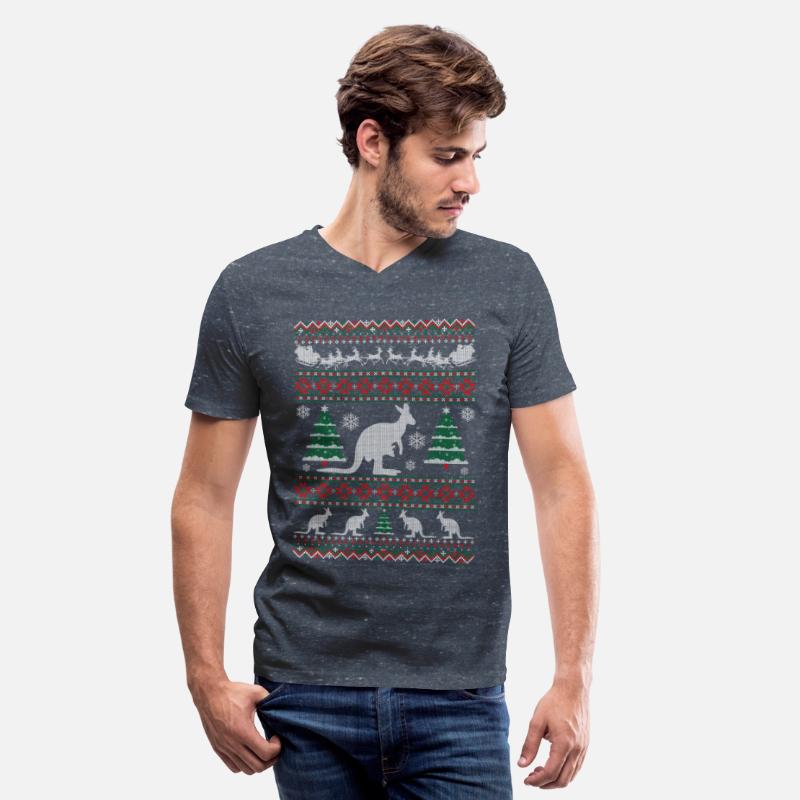 Australian Kangaroo Ugly Christmas Tshirt
