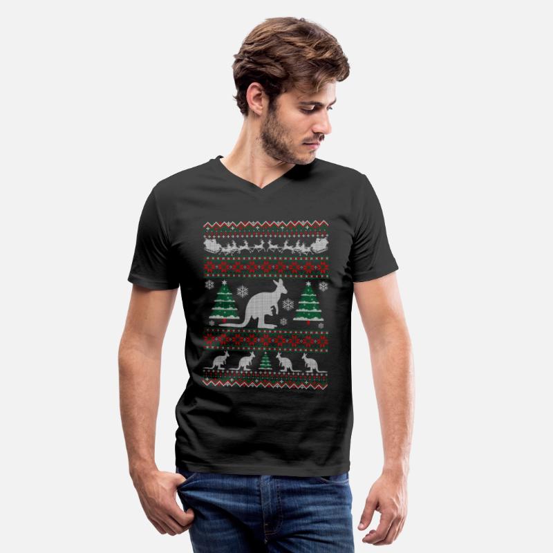 Australian Kangaroo Ugly Christmas Tshirt