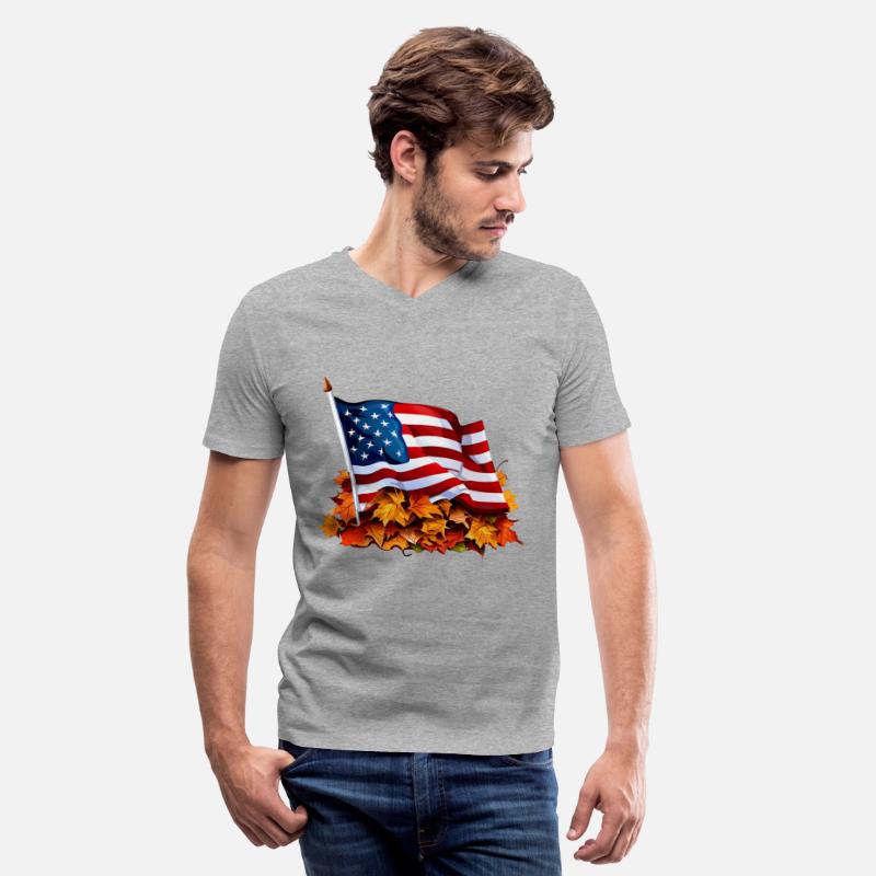 Autumn flag of the United States
