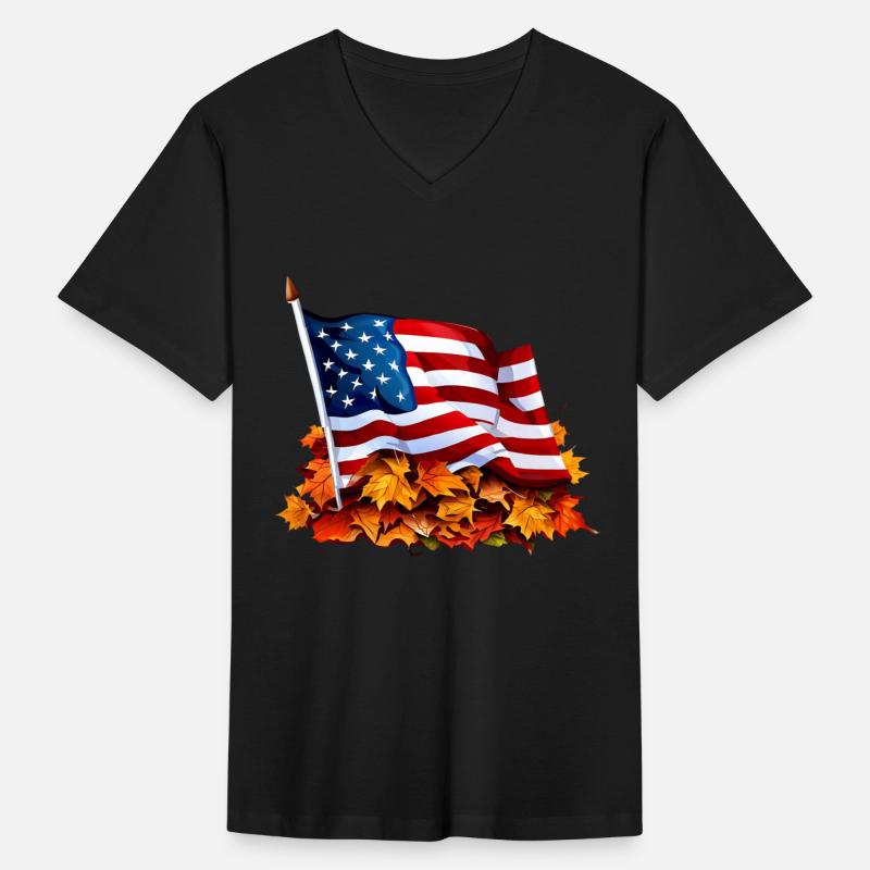 Autumn flag of the United States