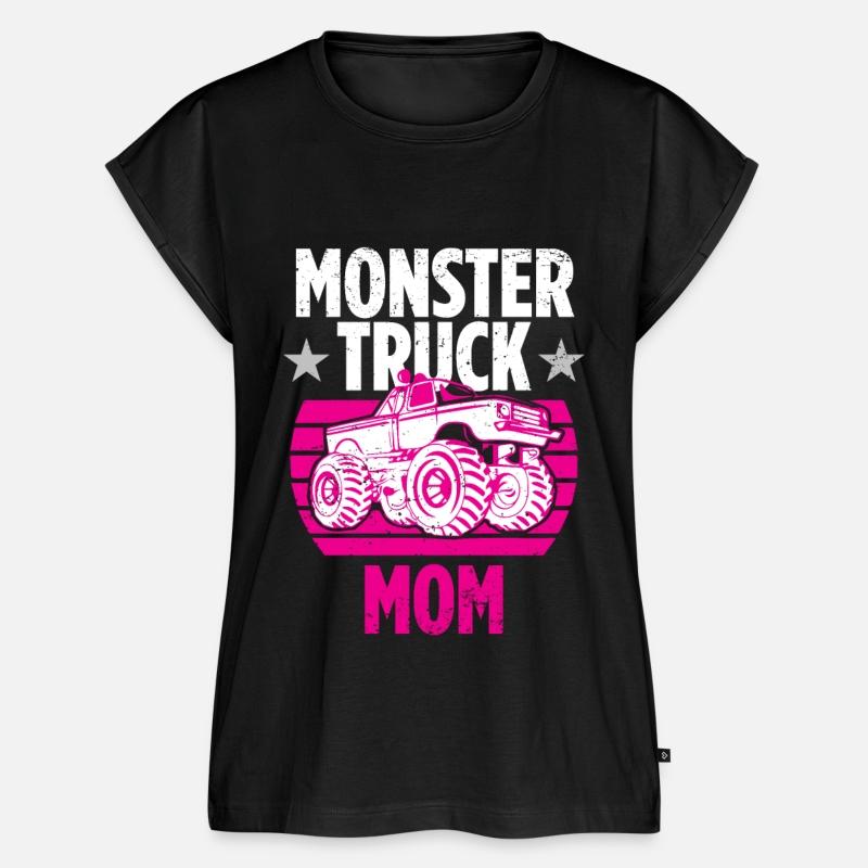 Awesome Monster Truck Mom Tricks Stunts Wheelies