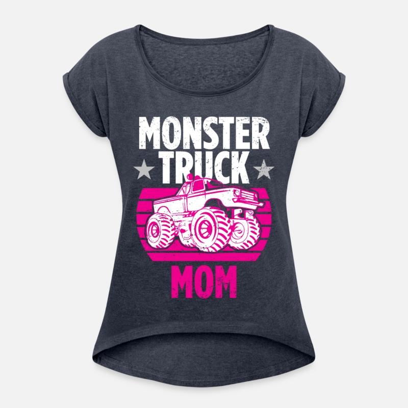 Awesome Monster Truck Mom Tricks Stunts Wheelies