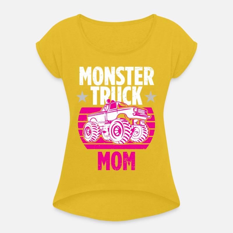 Awesome Monster Truck Mom Tricks Stunts Wheelies