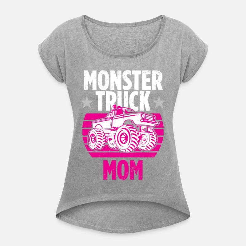 Awesome Monster Truck Mom Tricks Stunts Wheelies