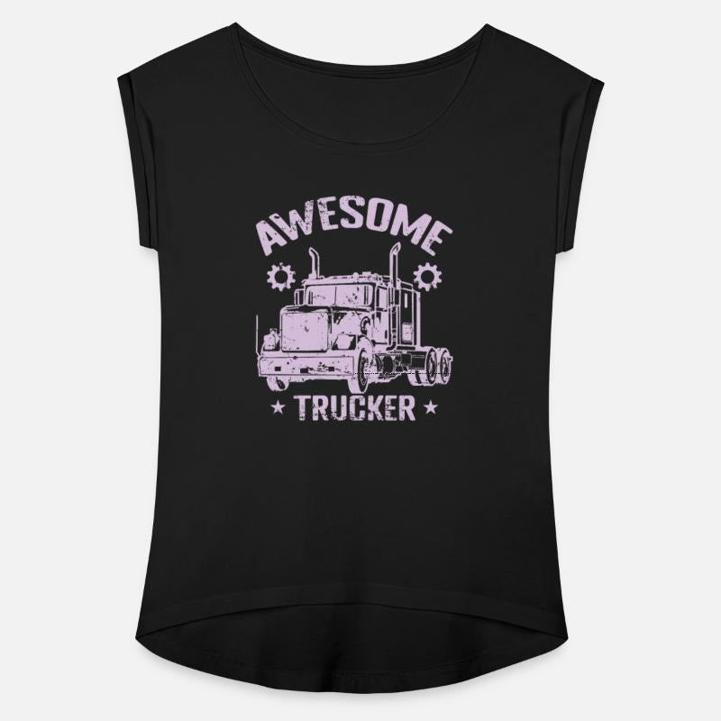 Awesome Trucker Occupation Delivery