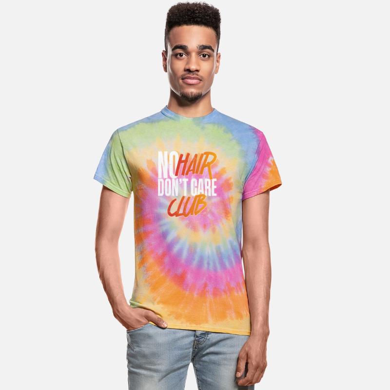 Balding Bald Shaved Head No Hair Don't Care Club