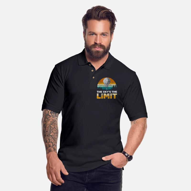 Balloonist Flying Fun Blue