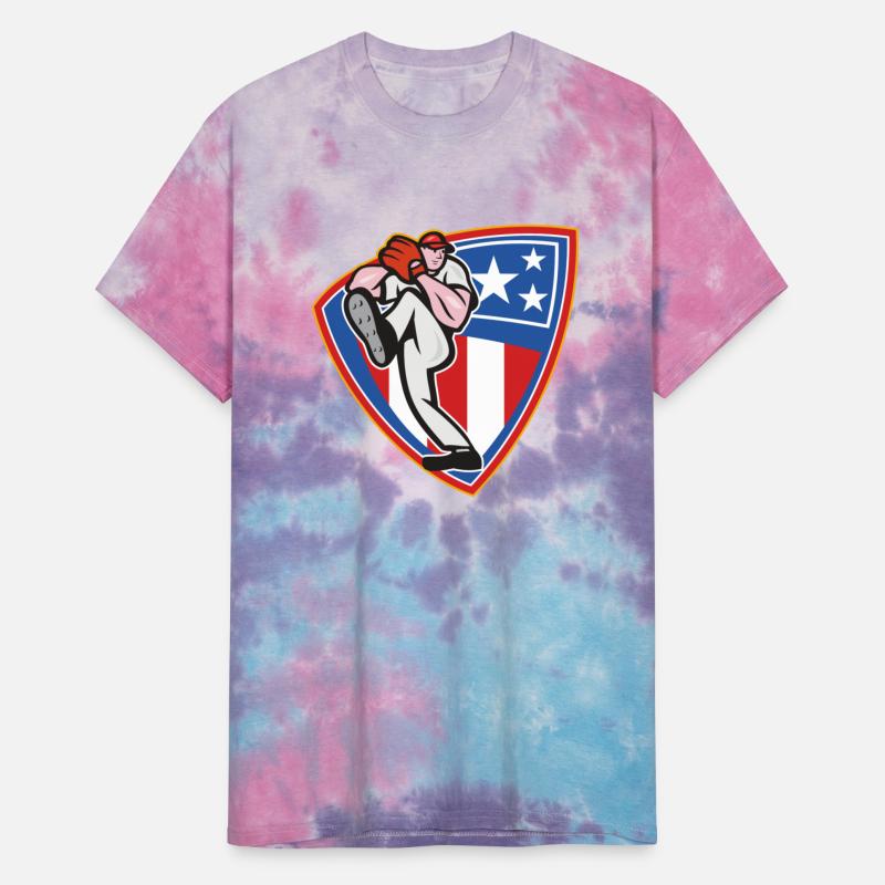 Baseball Sports Club Pitcher With A Plyer Shield