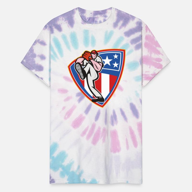 Baseball Sports Club Pitcher With A Plyer Shield