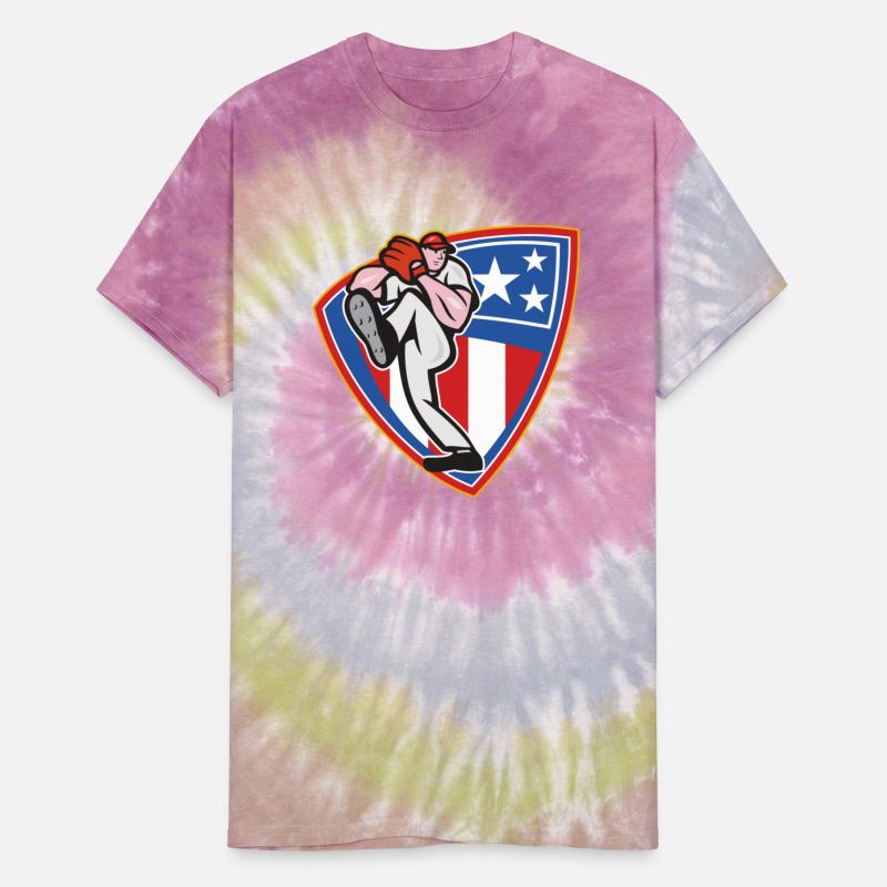 Baseball Sports Club Pitcher With A Plyer Shield