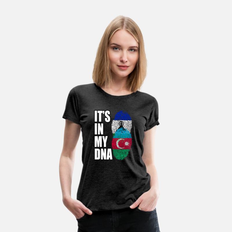 Basotho And Azerbaijani Mix Heritage DNA Flag