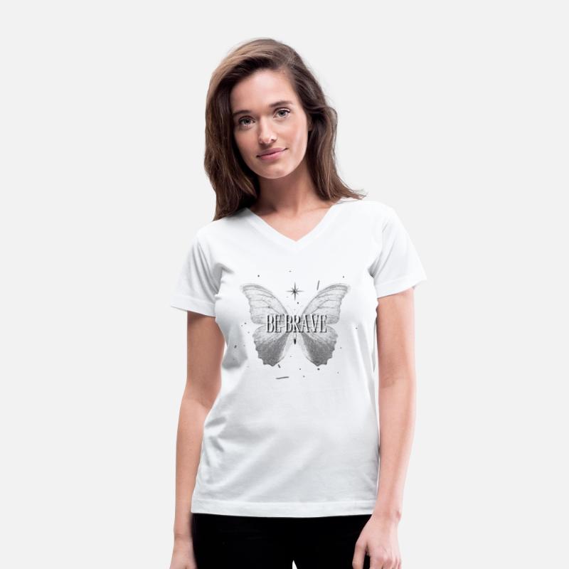 be brave butterfly design
