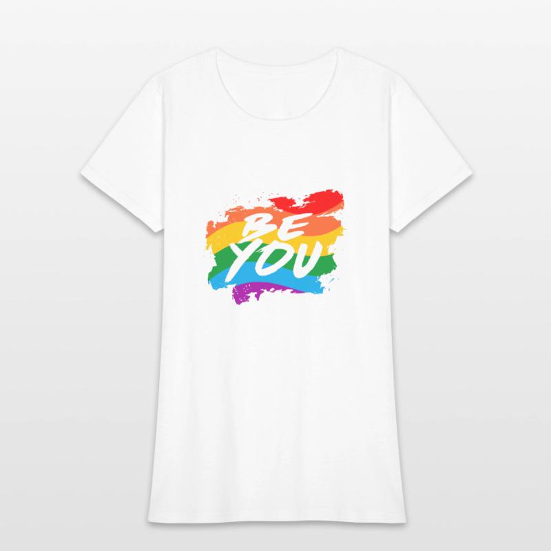 Be You LGBT LGBTQ Ally Rainbow Flag Lesbian Gay