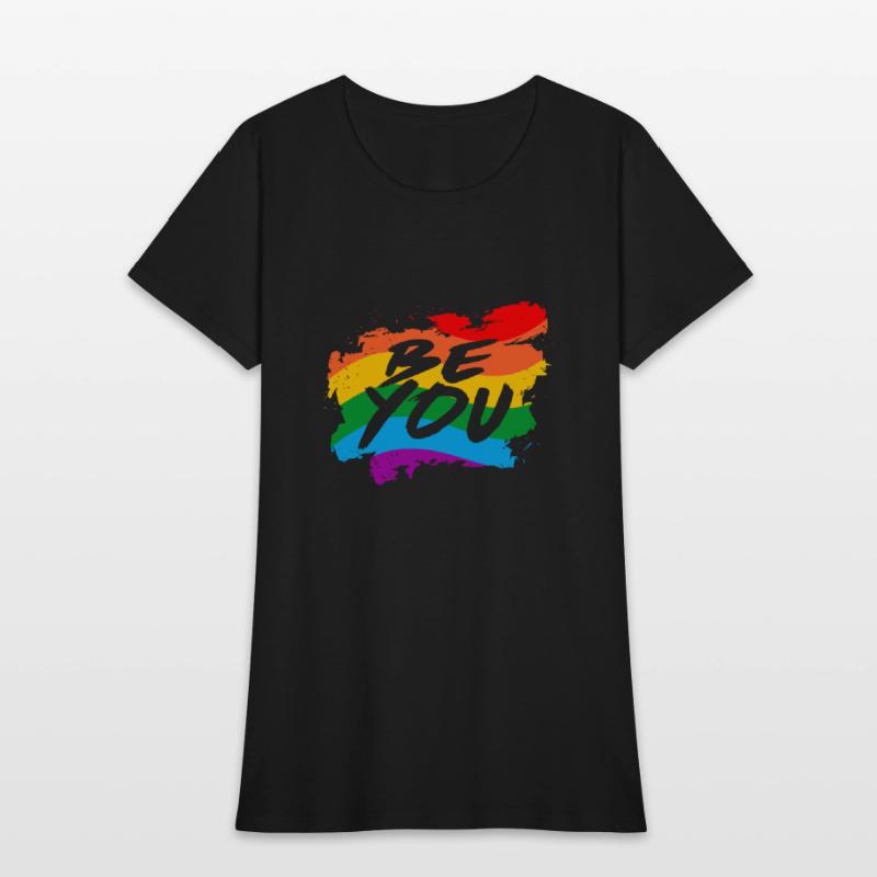 Be You LGBT LGBTQ Ally Rainbow Flag Lesbian Gay