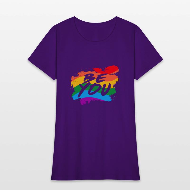 Be You LGBT LGBTQ Ally Rainbow Flag Lesbian Gay