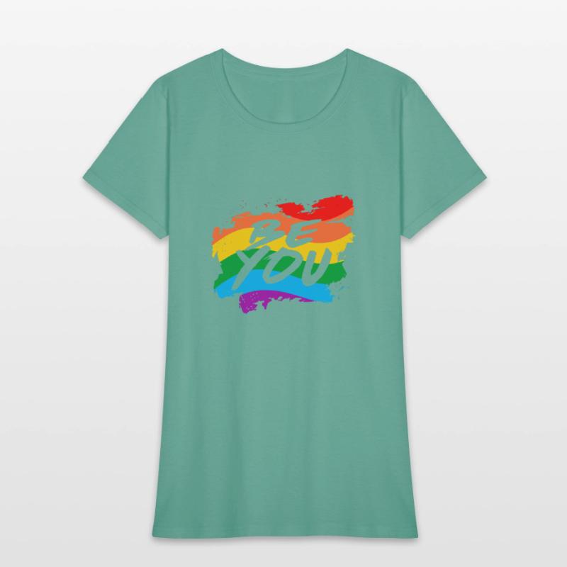 Be You LGBT LGBTQ Ally Rainbow Flag Lesbian Gay