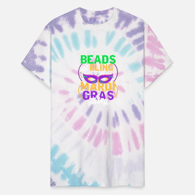 Beads & Bling It's A Mardi Gras Thing Mask Parade