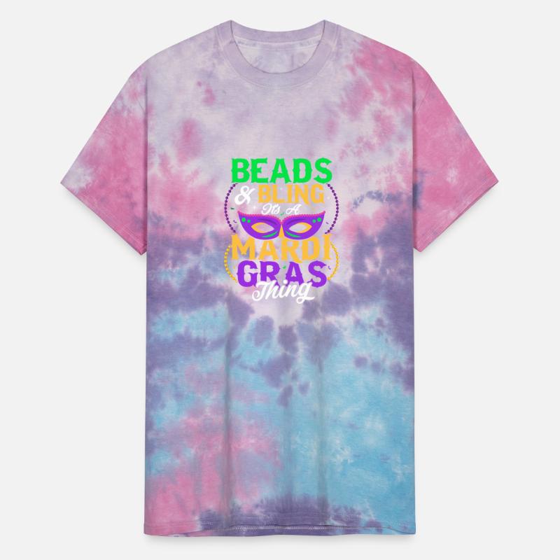 Beads & Bling It's A Mardi Gras Thing Mask Parade