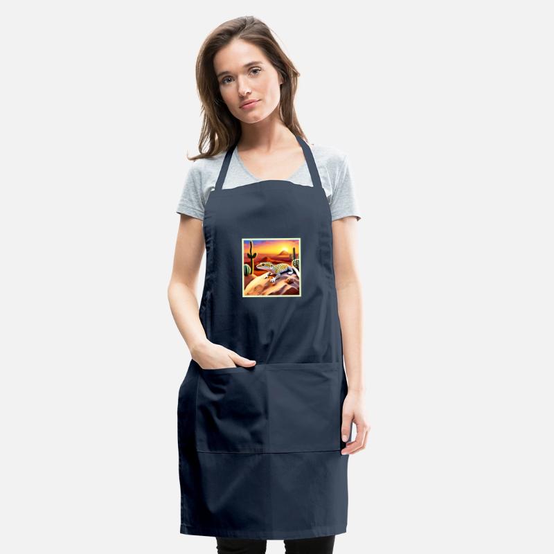 Beautiful Desert leopard Gecko Design