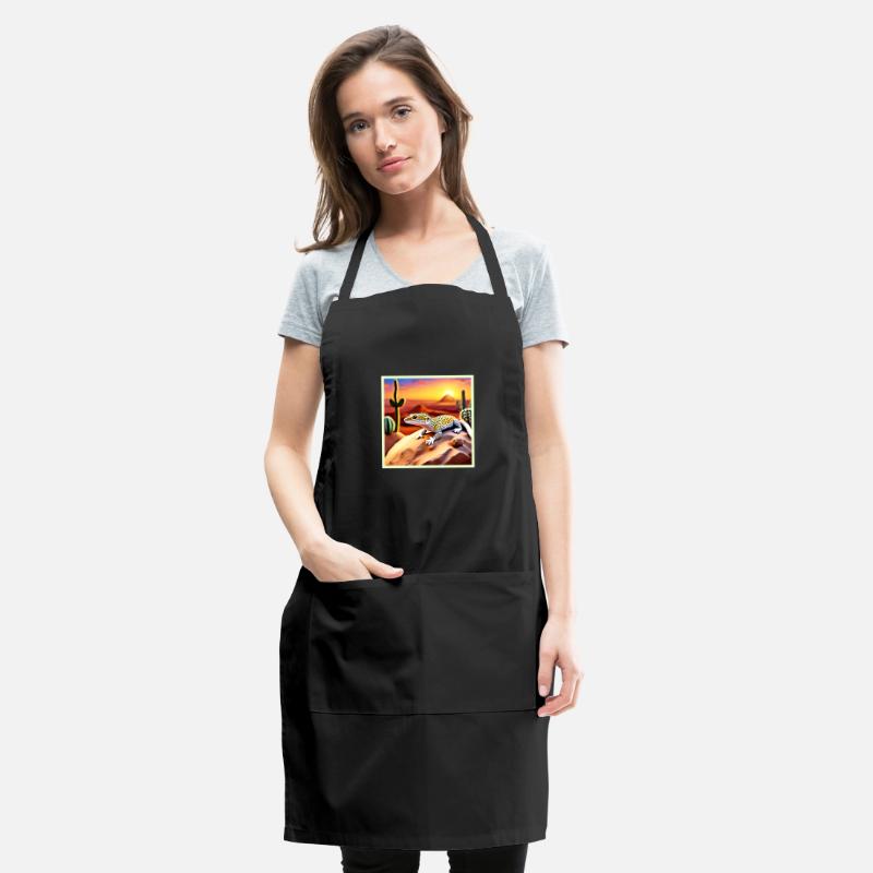 Beautiful Desert leopard Gecko Design