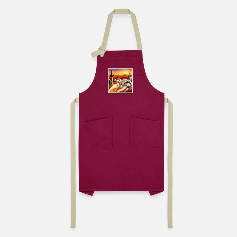 Beautiful Desert leopard Gecko Design