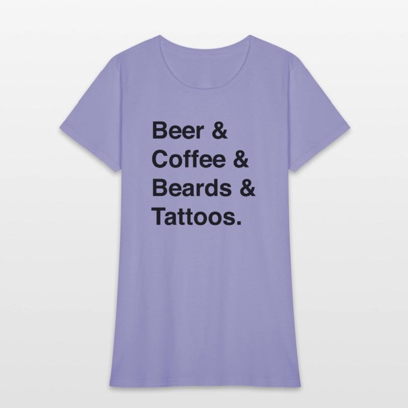 Beer Coffee Beards Tattoos