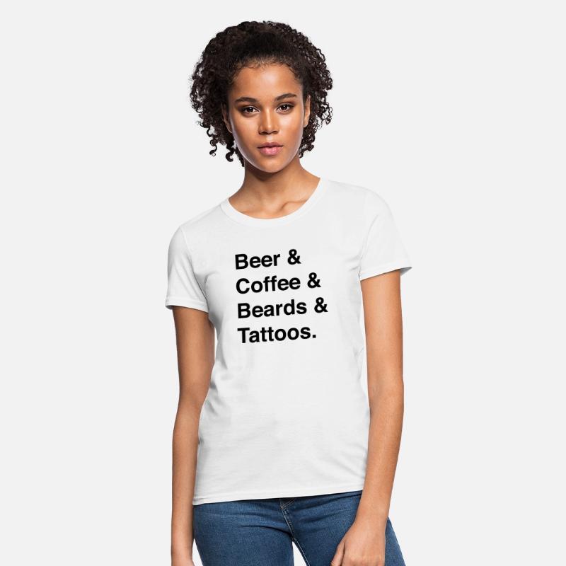 Beer Coffee Beards Tattoos
