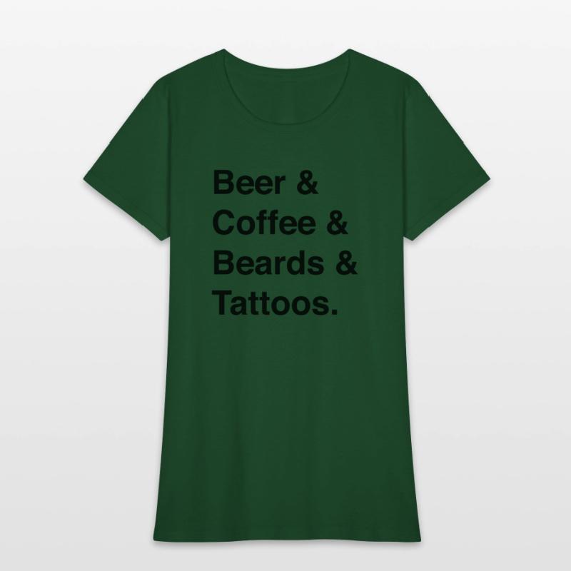 Beer Coffee Beards Tattoos