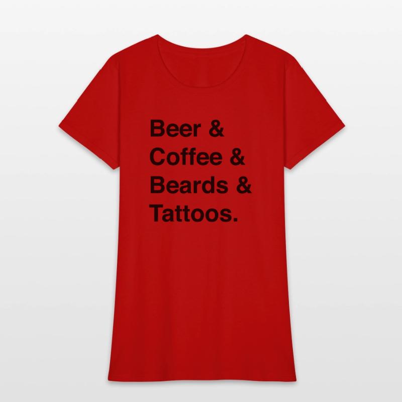 Beer Coffee Beards Tattoos