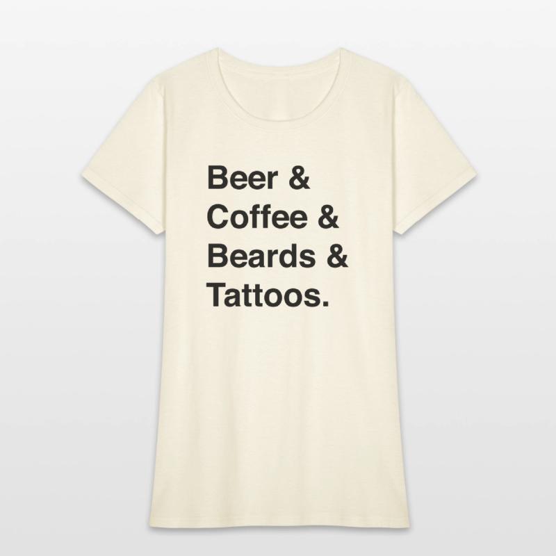 Beer Coffee Beards Tattoos