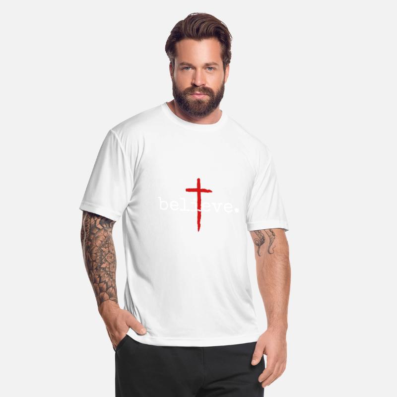 Believe Christian Cross Design