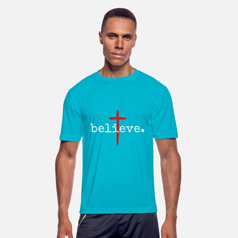 Believe Christian Cross Design