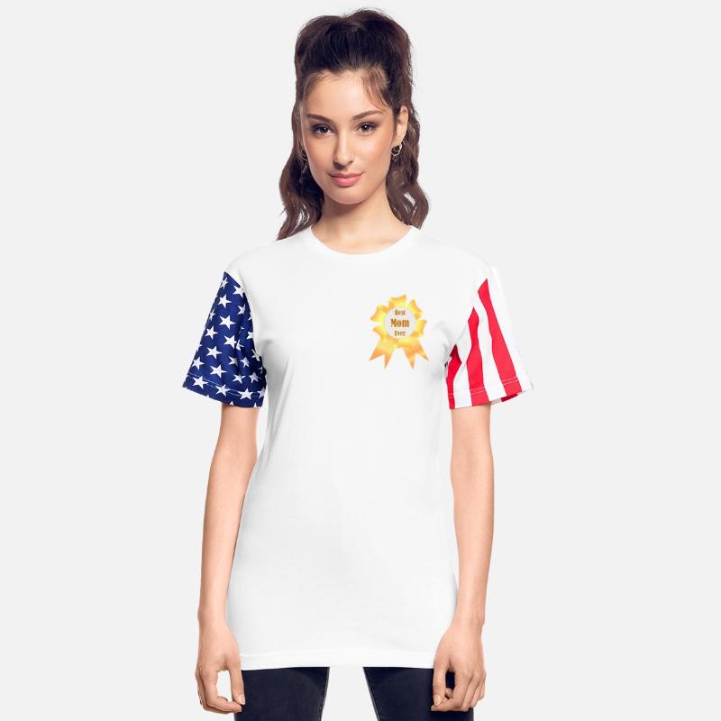 Best mom ever Golden winner award ribbon