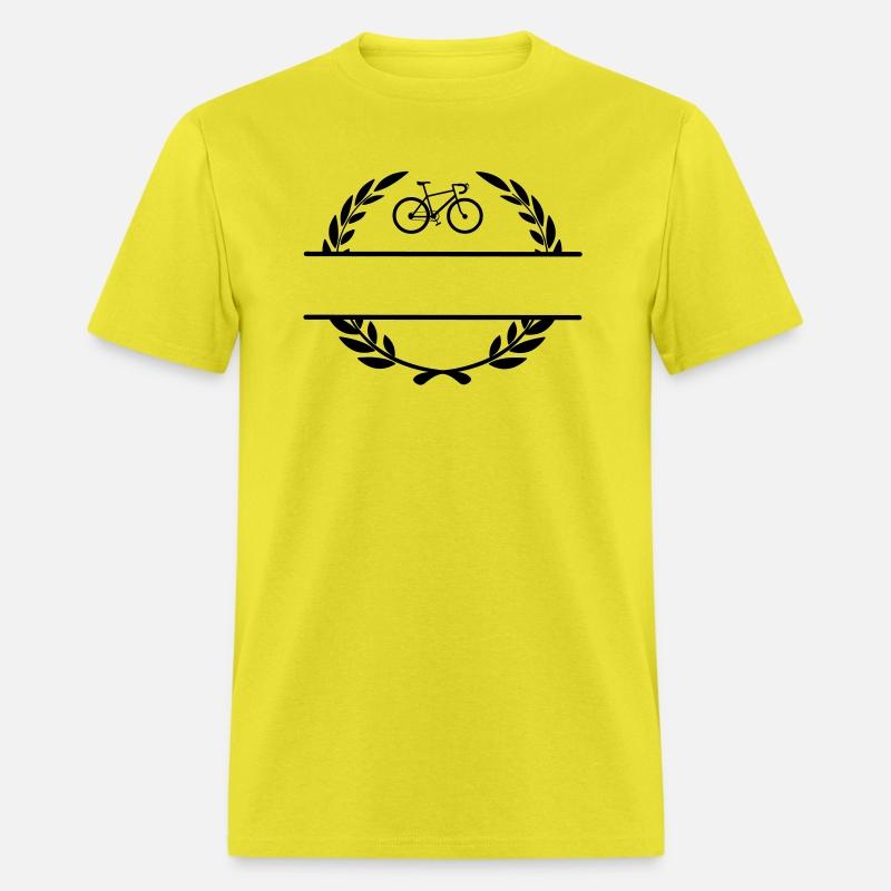 Bicycle in laurel wreath