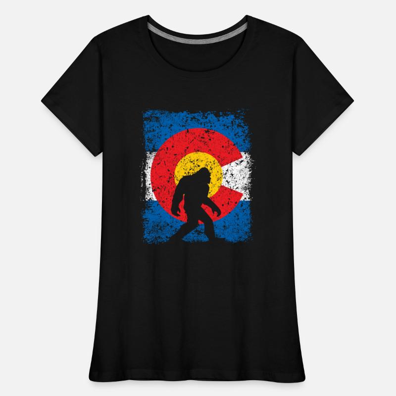 Bigfoot Flag Colorado Sasquatch Hunter